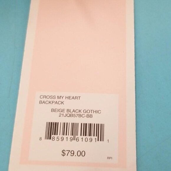 NWT Juicy Couture Cross My Heart Backpack - Picture 4 of 8